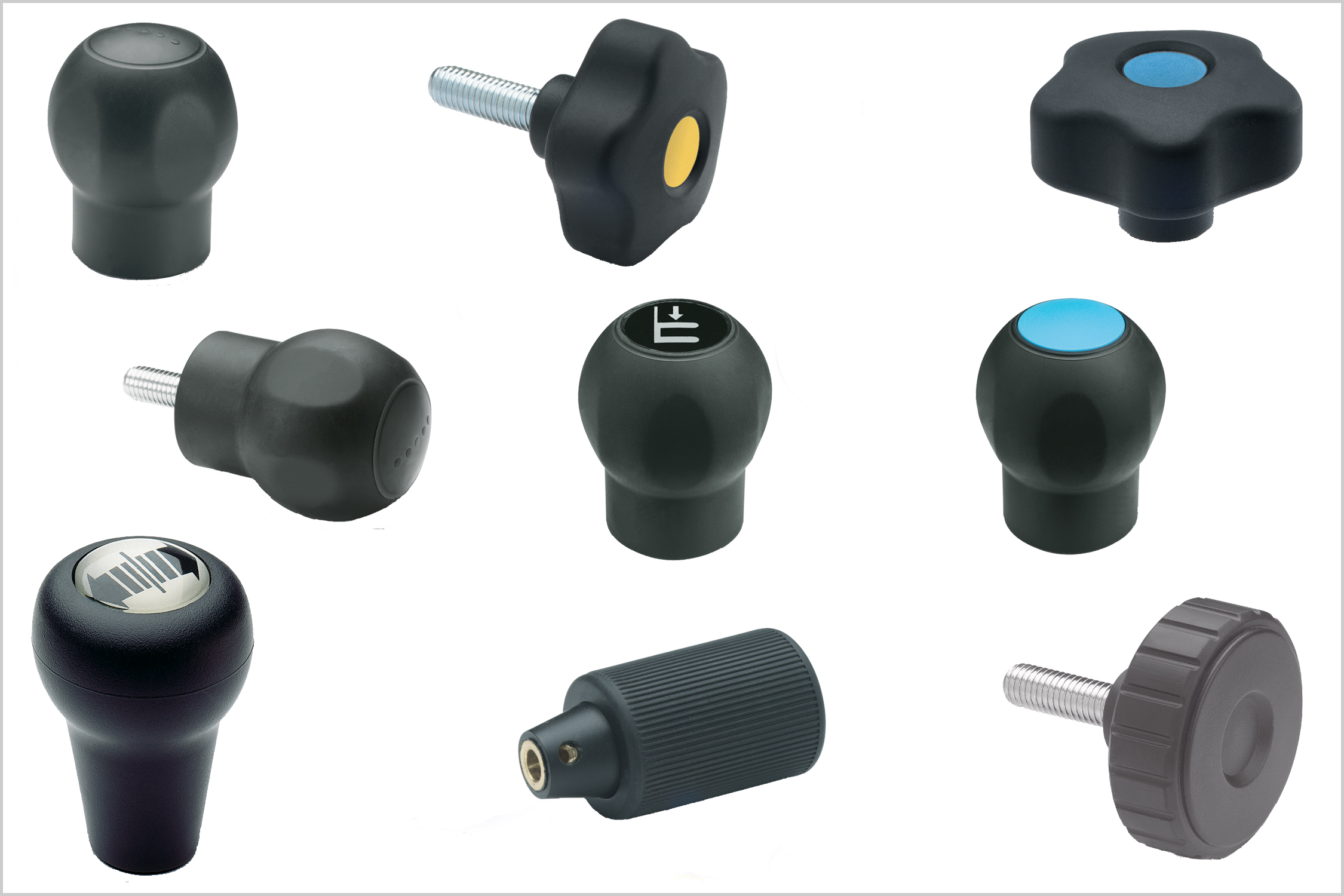 Elesa Soft-Touch components – comfort and control